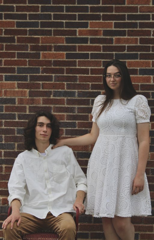 Engagement photo of Micah and Anjali